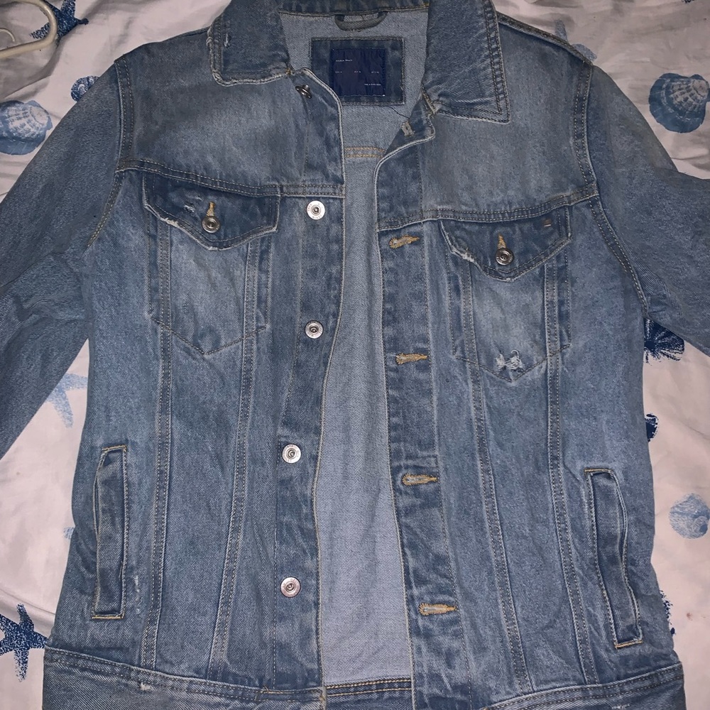 zara denim jacket